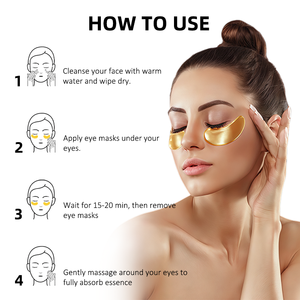 Mascarilla <span class=keywords><strong>de</strong></span> Ojos con Ácido Hialurónico para Después del Maquillaje, Calma, Hidrata y Repara el Área Sensible Debajo <span class=keywords><strong>de</strong></span> los Ojos - Product Image 5