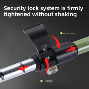 Chuyên nghiệp siêu nhẹ hợp kim nhôm gấp leo núi cực nhà máy trực tiếp bán trẻ em Gậy ngoài trời đi bộ đường dài thanh - Product Image 5