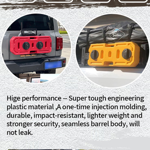 5L Portable en <span class=keywords><strong>plastique</strong></span> moto tout-terrain pick-up jerrycan véhicule gazole <span class=keywords><strong>essence</strong></span> Petro jerrycan avec support de montage de verrouillage - Product Image 6