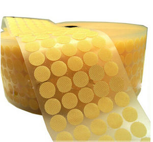 Экологически чистые и термостойкие самоклеящиеся нейлоновые ткани с крючками и петлями для одежды, аксессуары - Product Image 1