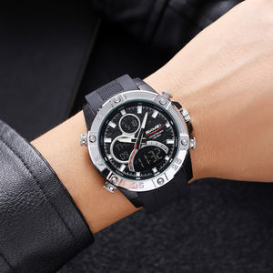 Montre analogique numérique multifonction étanche SKMEI 2476 pour homme, Relogio Masculino, vente en gros, montre sport en silicone - Product Image 5