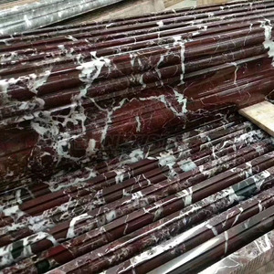 Newstar Rosso lepanto đá cẩm thạch trang trí nội thất sang trọng nhà tường sàn gạch nhà bếp đảo nền tường Bảng điều khiển phiến đá cẩm thạch - Product Image 3