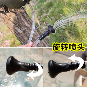 Sac de douche extérieur CLS Auto-conduite Camping Spiral Nozzle Solar Hot Water Bag 20L Portable Water Storage Bag - Product Image 3