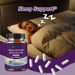 Capsules de glycinate de magnésium OEM/ODM pour la relaxation, le soutien général et des nuits paisibles - Product Image 5