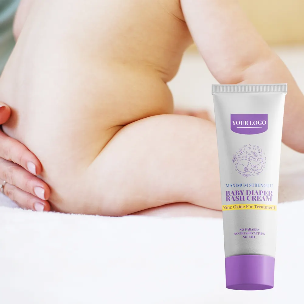 Couche-culotte toute naturelle pour bébé crème contre les éruptions cutanées crème contre l'oxyde de zinc