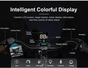 Urban36v 500W VTT électrique entrepôt de l'UE 28 pouces City EBike batterie cachée 13AH en alliage d'aluminium pour les déplacements quotidiens randonnée - Product Image 6