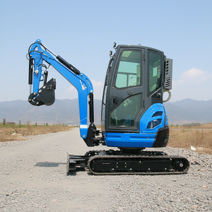 Mini Excavator HG, Mini Excavator dengan Track Karet, Mini Excavator Mesin Kubota, Mini Loader Excavator, Bucket Mini Excavator - Product Image 1