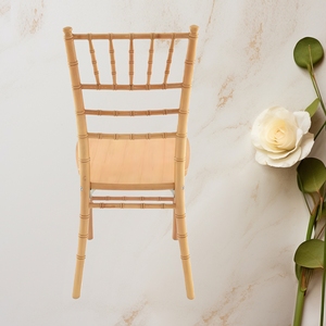 Silla Comercial Apilable Moderna y Resistente de Madera Maciza Chivary - Product Image 2