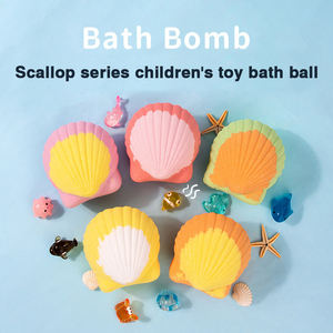 En gros À La Main Vegan Bain Fizzy OEM Enfants <span class=keywords><strong>Bombes</strong></span> De Bain Avec Surprise Jouets À L'intérieur - Product Image 2