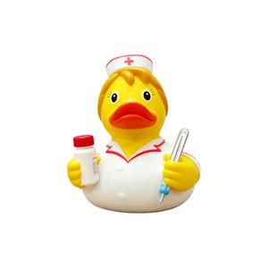 Jouet promotionnel 2025 : Canard infirmière en vinyle, jouet de bain flottant en caoutchouc pour bébés, idéal pour soulager le stress des enfants - Product Image 2