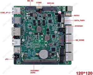 मिनी ट्री n100 n150 j6413 नेटवर्क उपकरण फैनलेस फायरवॉल सर्वर मिनी पीसी 4x2.5g ईथरनेट पोर्ट pfsense राउटर औद्योगिक उपयोग - Product Image 5