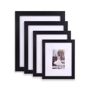 Cadres <span class=keywords><strong>photo</strong></span> européens MDF multi-tailles muraux 60cm <span class=keywords><strong>X</strong></span> 60cm 24x36 carré verre décoration de la maison pour l'affichage - Product Image 1