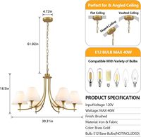 Luminaire suspendu de style industriel vintage américain, lustre rustique de style campagnard pour cuisine et salle à manger