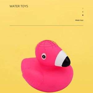 ฟิกเกอร์เป็ดฟลามิงโกสีชมพูขนาดเล็ก วัสดุไวนิล สำหรับตกแต่งบ้านตุ๊กตา สวนจิ๋ว ตู้ปลา ของเล่นจิ๋วสำหรับโปรโมชั่น - Product Image 4