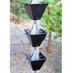 Chaîne de pluie suspendue pour la décoration de la maison et du jardin, alternative élégante au gouttière, ajoutant beauté et fonctionnalité aux espaces extérieurs - Product Image 2