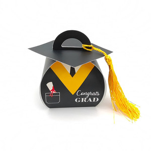 2023 Hot Sale Doctor's Hat Graduation Gift <b>Candy</b> <b>Box</b> Bachelor's Hat Graduation Party Celebration <b>Candy</b> <b>Box</b> - Product Image 3