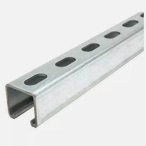 Nhà Máy Cung Cấp Trực Tiếp 1 <span class=keywords><strong>5</strong></span>/8 "13/16" 14 Máy Đo Thép Kênh Unistrut Kênh Điện Kim Loại Khung Khung - Product Image 2