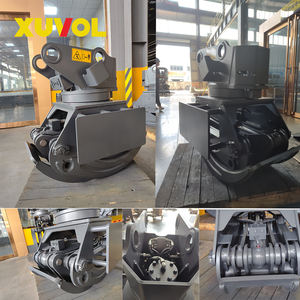 <b>Heavy</b>-<b>Duty</b> Hydraulic Wood Rotating Log Grapple 20-25 Ton Capacity for Excavator Timber Grapple Forestry Machinery - Product Image 5