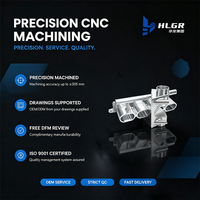 HUALONG Servicios de Mecanizado CNC de 5 Ejes de Alta Precisión para Piezas de Aluminio y Acero Inoxidable en Pequeños Lotes, Fábrica OEM