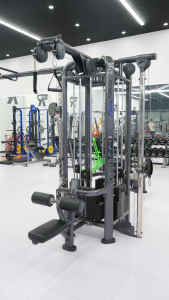 Équipement de musculation en gros : Appareil commercial multi-jungle 8 stations Rosen Fitness à charges guidées, couleur personnalisable haut de gamme, pour la musculation - Product Image 3