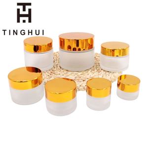 Tarros de plástico de 1oz-16oz con tapas, vacíos, de 15g-250g, para mantequilla corporal, exfoliante, para el cuidado de la piel y uso cosmético. - Product Image 1