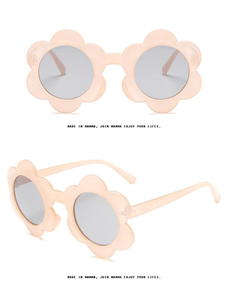 Fashionable Children Sunflower Glasses with <b>Round</b> <b>Frame</b> Suitable for Outdoor Travel Use - Product Image 4