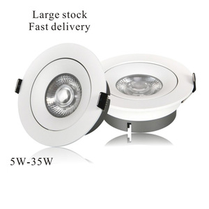 Hiện đại <span class=keywords><strong>5W</strong></span> đến 30W mini siêu mỏng LED COB Spotlight downlights Trần Vỏ phụ kiện chiếu sáng <span class=keywords><strong>Kit</strong></span> IP44 cho khách sạn - Product Image 2