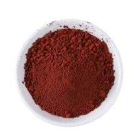 Pigments inorganiques industriels de poudre de pigment rouge d'oxyde de fer de prix usine