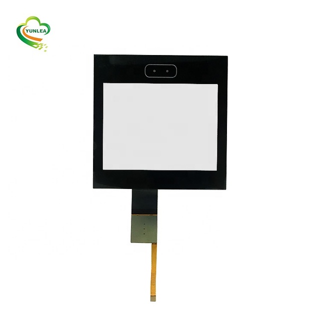 Custom Size YUNLEA 3.5" Glass+Glass Structure Touchscreen I2C Interface 3.5 Inch Capacitive Touch Screen Panel