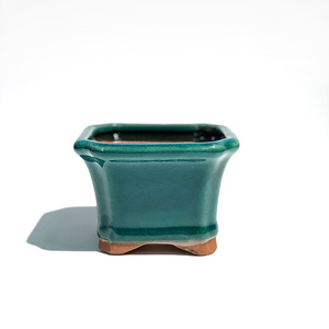 <span class=keywords><strong>Maceta</strong></span> de cerámica de estilo chino para decoración de jardín, <span class=keywords><strong>pequeña</strong></span> y cuadrada, suculentas - Product Image 4