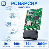 Servicio OEM y ODM de PCB y PCBA GuangMu, Módulo PCBA ESP-12F WiFi para Adaptador OBD2, Multiprotocolo, para Diagnóstico de Fallas del Motor del Automóvil