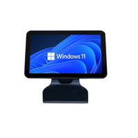 POS-терминал MJ-T1 15,6 дюйма с сенсорным экраном Windows, настольный кассовый аппарат для кафе, ресторанов, фастфуда и магазинов на вынос