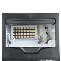 Machine à glaçons commerciale électrique sur pied, à faible consommation d'énergie, production élevée, stockage de 10 kg, compatibilité 110V/220V
