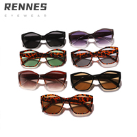 Lunettes de soleil unisexes Rennes de haute qualité, best-seller, monture ronde irrégulière, protection UV400, pour l'extérieur, tendance et élégantes