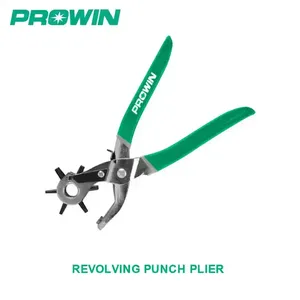 PROWIN <span class=keywords><strong>perforateur</strong></span> de <span class=keywords><strong>ceinture</strong></span> en cuir de haute qualité avec outil de taille de 6 trous <span class=keywords><strong>pour</strong></span> <span class=keywords><strong>perforateur</strong></span> de trou à main de <span class=keywords><strong>ceinture</strong></span> en cuir rotatif - Product Image 4