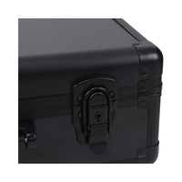 Étuis en aluminium personnalisés professionnels, étui de transport rigide avec mousse EVA découpée, étui à outils en aluminium portable avec serrure
