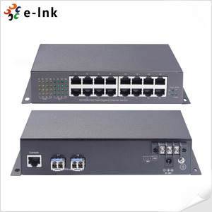 Commutateur PoE de gestion web avec 16 ports <span class=keywords><strong>TP</strong></span> 10/100M + 2 ports SFP 1000M - Product Image 2