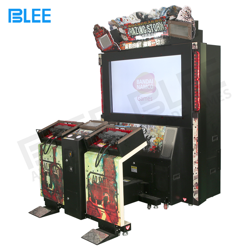 Double Players Razing Storm Arcade Game Machine - Coin Operated