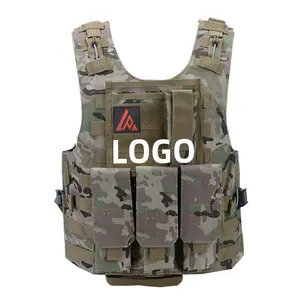 Multifunctional Tactical Gear Equipment Supplies Black Security Tactical Vest For Sale