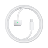 Câble de charge USB C magnétique 2/3/140W 5A charge rapide longueur 1.8M pour MacBook Pro veste en nylon tresse blindage type-c ordinateur
