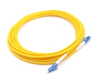 Cordon de raccordement à fibre optique OEM Simplex SM 9/125um LC UPC à LC UPC pour réseaux 4G WiFi 3G GSM GPRS pour câble OLT