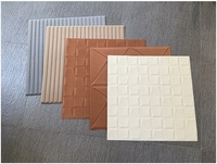 Papier peint en velours 3D de luxe, rouleaux autocollants, panneaux muraux en mousse, panneaux muraux autocollants pour la décoration intérieure des hôtels