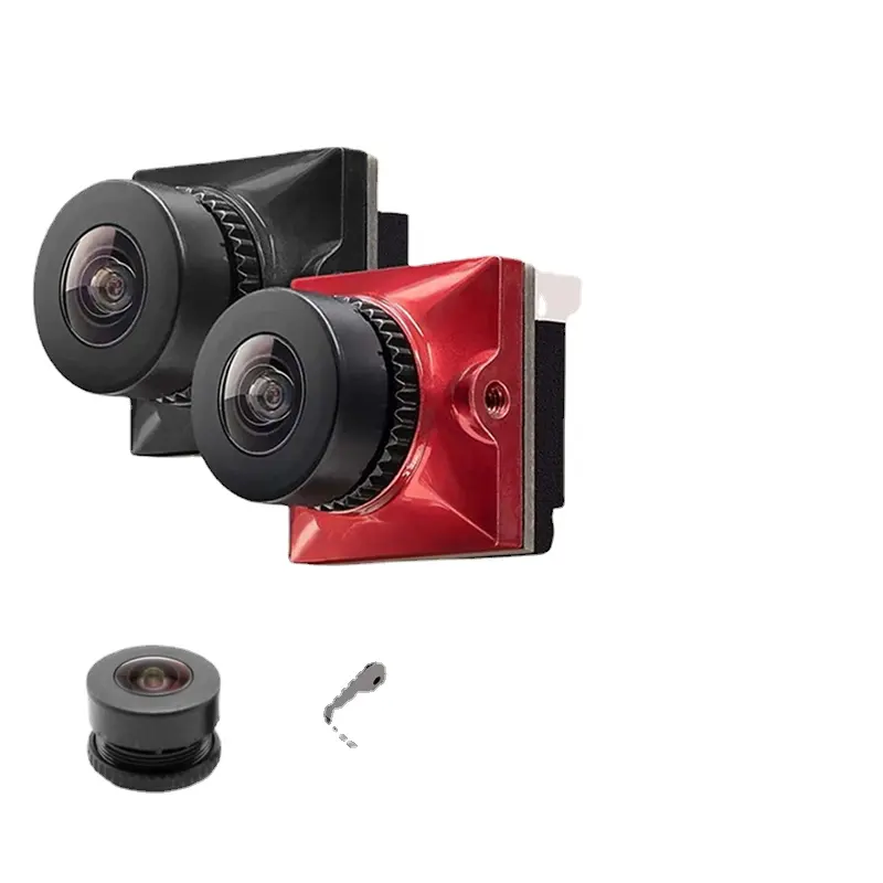 1/2/3 Stuks Caddx Ratel 2 V2 Fpv Camera Ratel2 2.1Mm Lens 16:9/4:3 Ntsc/Pal Schakelbaar Met Vervangende Lens Fpv Camera Drone