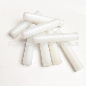 White <b>Plastic</b> Support <b>Rods</b> 5 Mm Diameter For Industrial Electronic Applications Injection Molded Solid Cylinder - Product Image 3
