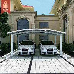 Abri de voiture en polycarbonate sur mesure avec structure en aluminium et installation facile, pour jardin, allée ou rue - Product Image 1