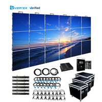 Tam Renkli Su Geçirmez İç Mekan LED Video Duvar Panelleri LED Ekran 500X500mm LED Model Dış Mekan Sahne LED Ekranı