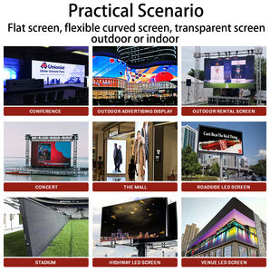 Maxi Schermo LED Flessibile Trasparente P3.91 Impermeabile <span class=keywords><strong>per</strong></span> Esterni, <span class=keywords><strong>per</strong></span> Vetrine e Pareti - Product Image 2