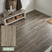 Plancher en vinyle SPC à clipsage, moderne, luxueux, écologique, imperméable, 5 mm, pour usage intérieur