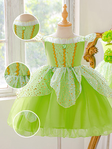 Robes d'Halloween, costumes de cosplay, costumes de juge pour enfants, costumes de carnaval pour enfants, robes de Noël pour filles, robes pour bébés filles - Product Image 2