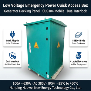 Unité de connexion de ligne sous tension industrielle 12 kV en métal, robuste, IP67, pour distribution d'énergie et raccordement de secours, vente en gros - Product Image 4